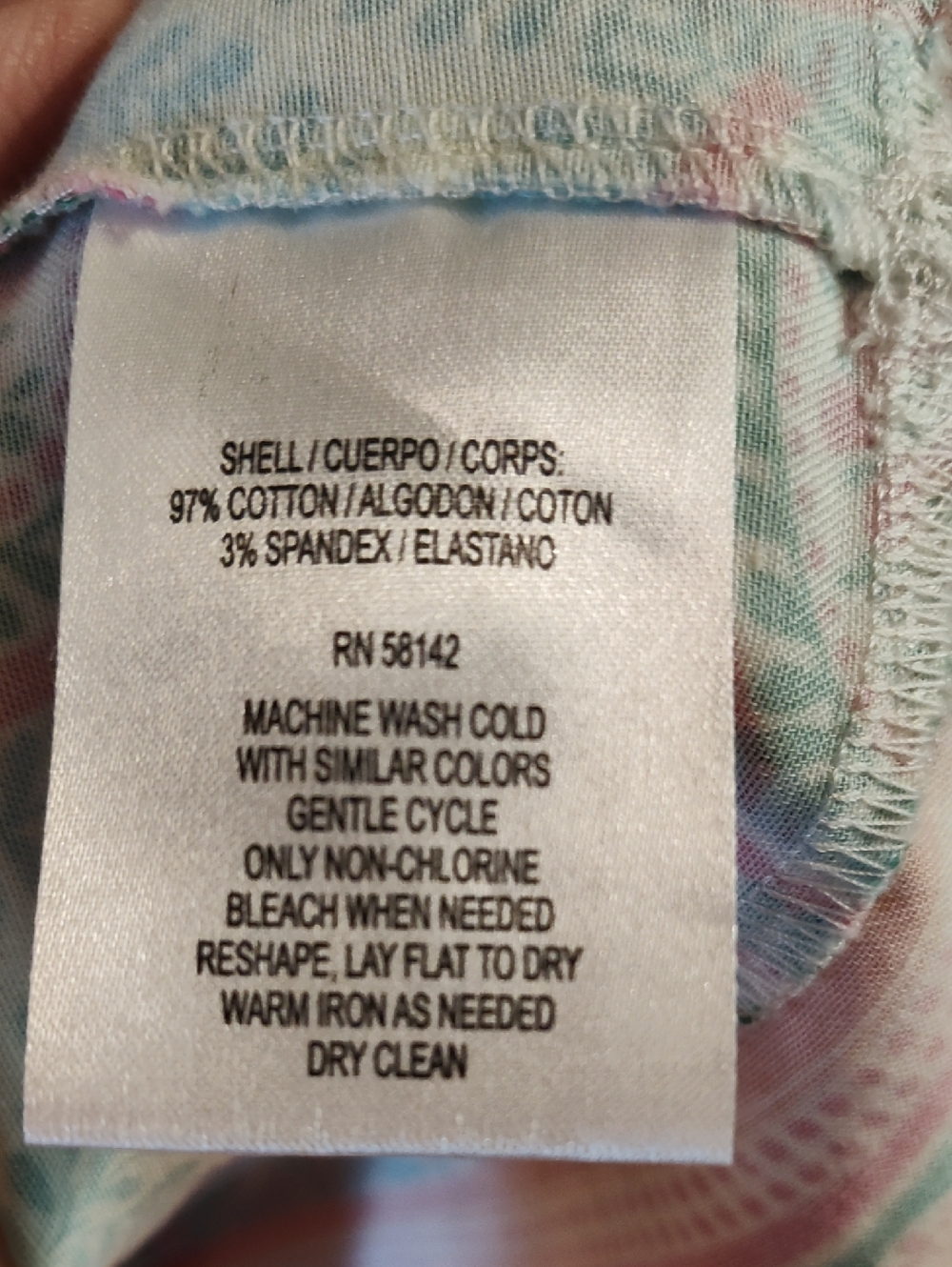 Pretty London Times Sheath Dress Turquoise Pink Floral Stretch Preppy Brunch 8 - Picture 10 of 10